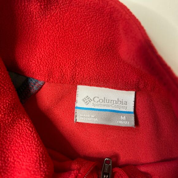 Columbia Boys Fleece 1/4 Zip Pullover 10-12Y - Picture 4 of 5